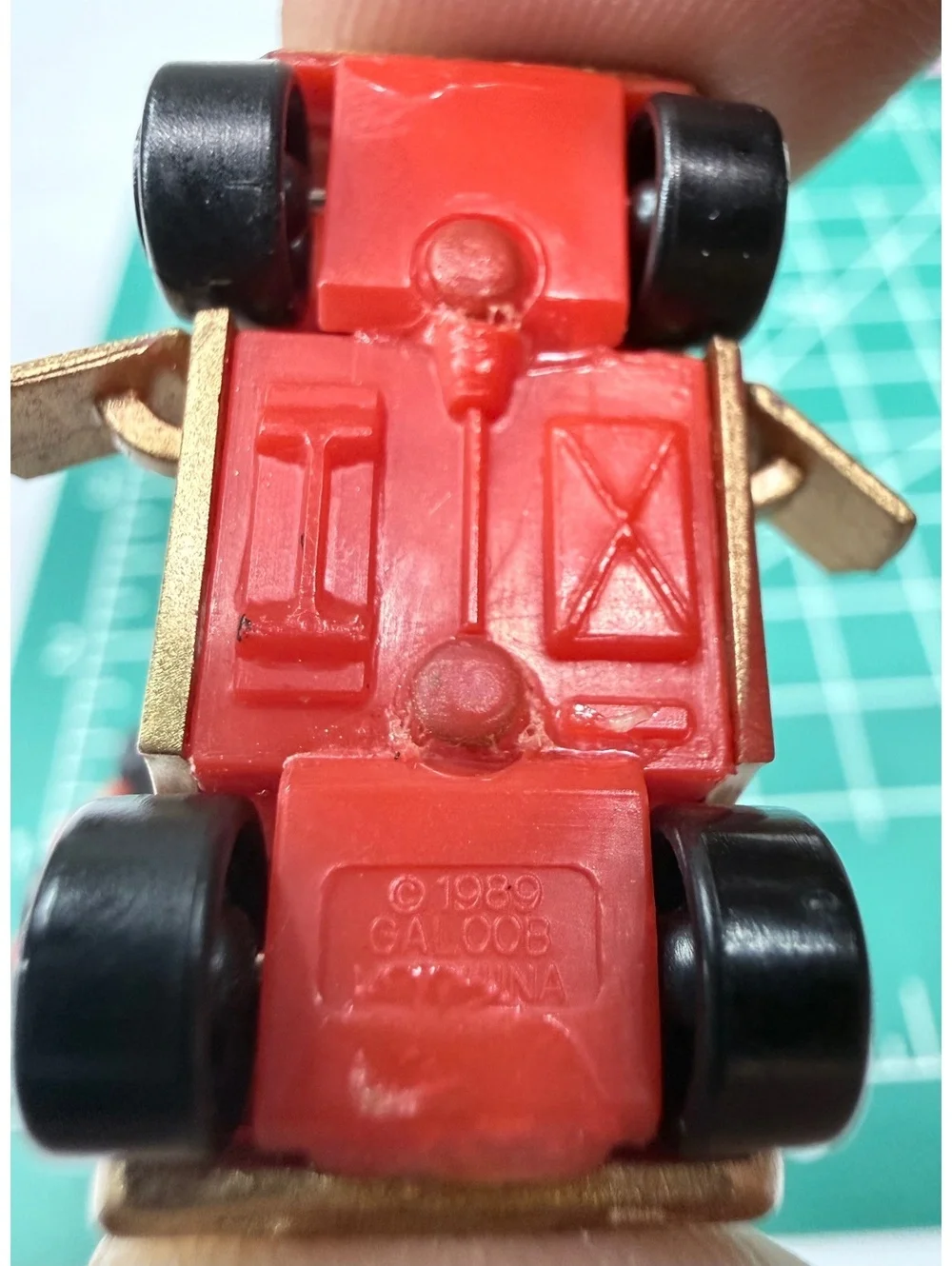 Set of 3 Vintage Galoob Micro Machine Sports Car Models with Opening Doors